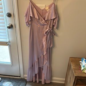 Lilac bridesmaid dress